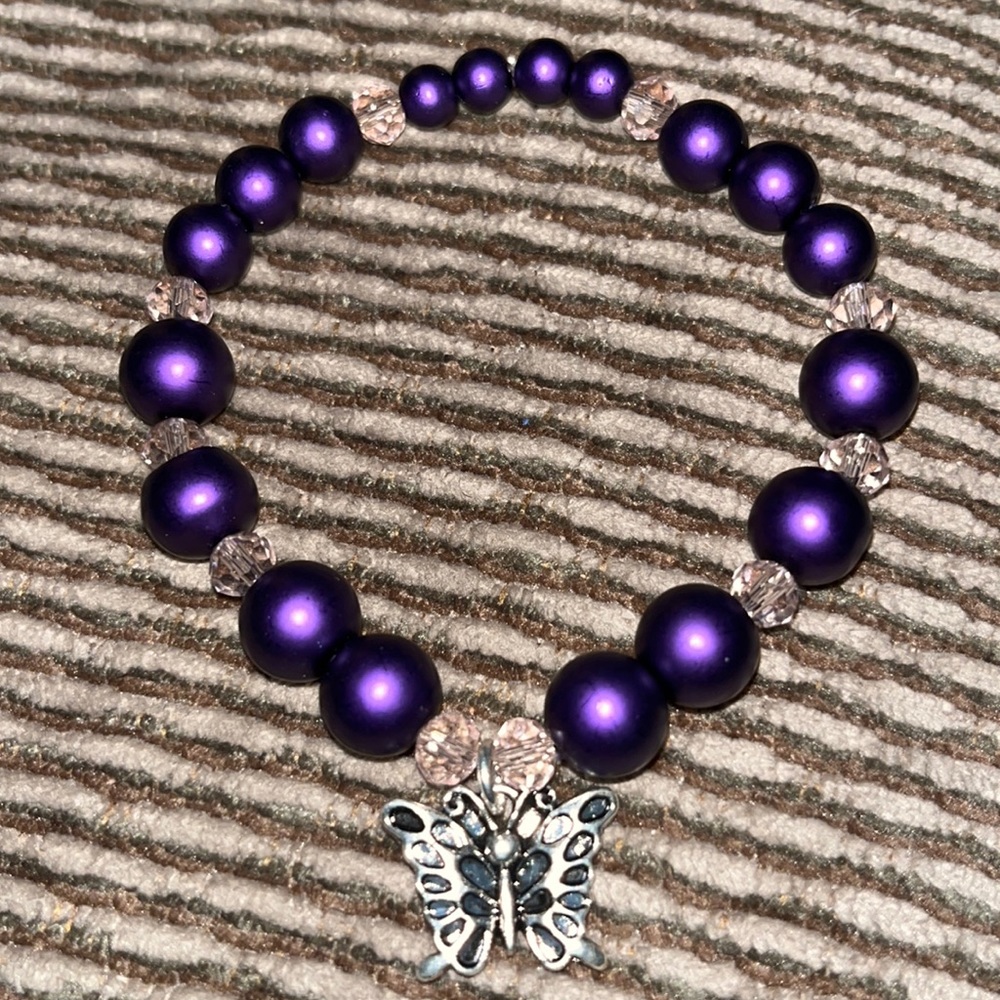 Very  Classy  Bead Bracelet 💜